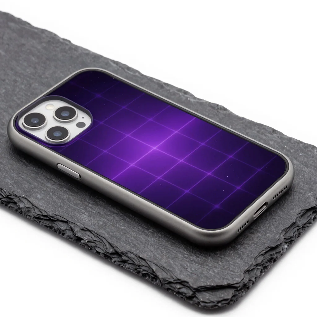Vaporwave Grid Case