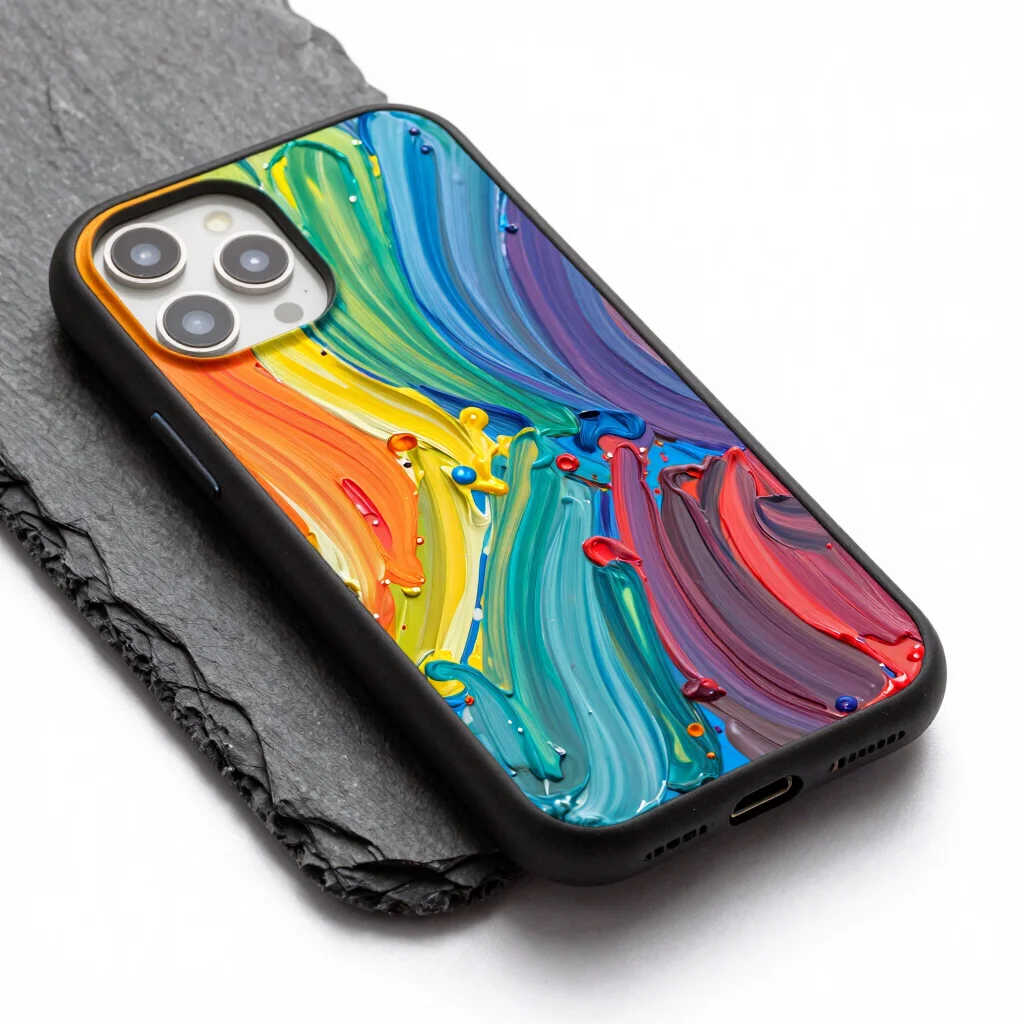 Abstract Oil Canvas Case